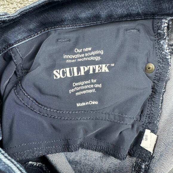 Athleta Sculptek Denim Jeans Women's 8 Blue - Picture 8 of 9